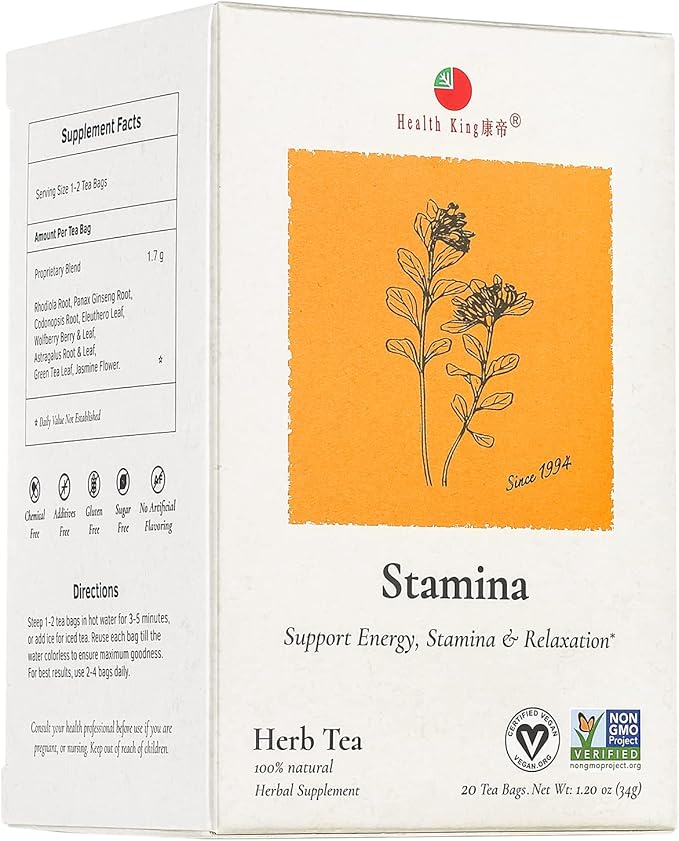 Health King Té Stamina - imagen 1